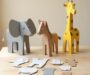 Easy Cardboard Animal Toys (DIY Kids Craft)